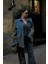 Denim Garnili Kapitone Ceket 7071 3