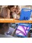 iPad Pro 13(2024)/AIR 13(2025)/(2024)EVA Kılıf Darbeye Dayanıklı Saplı Destekli Tablet Kılıfı-Mavi (Yurt Dışından) 4