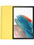 Samsung Galaxy Tab A8 10.5 (2021)/(2022) Için Sıvı Silikon Tablet Kılıfı, Darbeye Dayanıklı Mikrofiber Astarlı Ince Tablet Kılıfı-Sarı (Yurt Dışından) 4