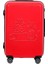 Design Cats Kırmızı Küçük Boy 20" Valiz Koleksiyon Darbelere Yüksek Direnç %100 Saf Abs 1 Adet 1