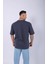 Unisex %100 Pamuk Oversize Düz T-Shirt Antrasit 2