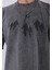 Unisex Nakışlı Baskılı Özel Yıkamalı Oversize T-Shirt 3