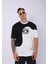 Unisex Özel Tasarım Parçalı Oversize T-Shirt 1