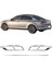 Volkswagen Passat B8.5 Uyumlu 2019 Ve Üzeri Egzoz Çıkış Kromu 3 Parça (ÇİFT ÇIKIŞ) Paslanmaz Çelik 2