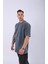 Unisex "yeah" Nakışlı Özel Yıkamalı Oversize T-Shirt 3