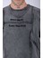 Unisex Nakışlı Özel Yıkamalı Parça Dikişli Oversize T-Shirt 3