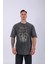 Unisex Slipknot Baskılı Özel Yıkamalı Oversize T-Shirt 1
