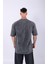 Unisex Slipknot Baskılı Özel Yıkamalı Oversize T-Shirt 4