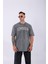 Unisex Tomorrow Özel Yıkamalı Oversize T-Shirt 4