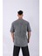 Unisex Tomorrow Özel Yıkamalı Oversize T-Shirt 5