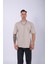 Unisex %100 Pamuk Oversize Düz T-Shirt Krem 5
