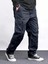 Erkek Kargo Cepli Gabardin Baggy Pantolon 1