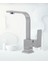 Krom Lüx Robot Duş Seti , Lüx Kare Lavabo, Banyo Bataryası 3’lü Set 3