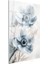 Mavi Anemonlar - Soft Pastel Tonlarda Çiçek Ikilisi Cam Tablo 3