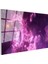 Kozmik Nebula - Mor Galaksi Işıltısı Cam Tablo 3