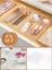 Şeffaf Ayarlanabilir Çekmece İçi Düzenleyici Set 6 Parça Takı ve Makyaj Organizer 1