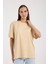 %100 Pamuk Kadın Oversize T-Shirt Şık ve Rahat Giyim 1