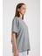 %100 Pamuk Kadın Oversize T-Shirt Şık ve Rahat Giyim 4