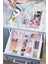 Şeffaf 4'lü Çekmece Içi Organizer, Kozmetik ve Takı Düzenleyici, 1+1+2 Paket 2