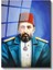 Osmanlı Padişahları - Sultan Iı. Abdülhamid Portresi Cam Tablo 2