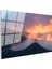 Alacakaranlık Dağları - Ateş Renkli Bulutlar ve Sis Cam Tablo 3