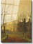 John Atkinson Grimshaw - Sonbahar Patikası Cam Tablo 2