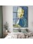 Vincent Van Gogh - Mavi Otoportre Cam Tablo 1