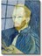Vincent Van Gogh - Mavi Otoportre Cam Tablo 2