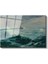 Frederick Judd Waugh - Fırtınalı Deniz Cam Tablo 2