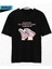 Farklı Frekans Oversize T-Shirt – Tarzı Da Düşüncesi De Özgün Siyah 1