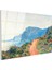 Claude Monet - La Corniche Kıyı Patikası Cam Tablo 3