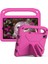 Taşınabilir Sap Tasarımı Darbeye Dayanıklı Eva Tablet Kılıfı Kapağı Kickstand Tasarımı ile Samsung Galaxy Tab A 8.4 (2020)SM-T307U-ROSE (Yurt Dışından) 1