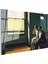 Edward Hopper - Pencere Kenarında Çift Cam Tablo 3