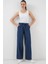 Geniş Paça Kot Pantolon 6706 - A.lacivert 1