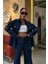 Gömlek ve Palazzo Pantolon Klasik Denim Takım 10070 7