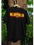 Formanda Tarih, Kalbinde Atatürk Bisiklet Yaka Yüksek Kalite Baskılı Siyah T-Shirt 2