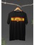 Formanda Tarih, Kalbinde Atatürk Bisiklet Yaka Yüksek Kalite Baskılı Siyah T-Shirt 3