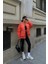 Alisa Oversize Kapitone Bomber Ceket 7058 -08 2