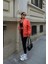 Alisa Oversize Kapitone Bomber Ceket 7058 -08 5