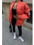 Alisa Oversize Kapitone Bomber Ceket 7058 -08 6