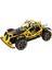 1:18 Buggy Karanlıkta Parlayan Uzaktan Kumandalı Araba 15199 Sarı 1
