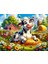 Çocuk Sevimli Inek ve Arkadaşları 50 Parça Puzzle 2