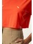 Deniz Kabukları Light-Weight Crop T-Shirt - Nar Çiçeği 4