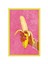 Hand Holding Peeled Banana – Andy Warhol Stili Pop Art Kart ve Hediye Kartı | 10x15 cm 1