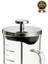 Çok Amaçlı Isıyı Koruyan Süzgeçli Bitki Çayı Filtre Kahve Demlik Ölçü Kabı Cam French Press 350 ml 4