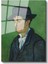Vincent Van Gogh - Şapkalı Armand Roulin Portresi Cam Tablo 2