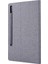 Kumaş Dokulu Kart Yuvaları Stand Deri Kılıf Samsung Galaxy Tab S6 SM-T860/T865-GRI (Yurt Dışından) 5