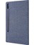 Kumaş Dokulu Kart Yuvaları Stand Deri Kılıf Samsung Galaxy Tab S6 SM-T860/T865-MAVI (Yurt Dışından) 3