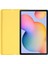 Samsung Galaxy Tab S6 Lite (2020)/(2022)/(2024)MIKROFIBER Astarlı Sıvı Silikon Kılıf Düşmeye Lı Tablet Kılıfı-Sarı (Yurt Dışından) 4