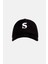 S Logo Cap - Siyah 1